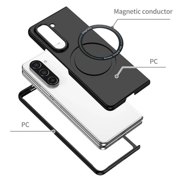 For Samsung Galaxy Z Fold 6 5G Magsafe, Ultra Thin Magnetic Shockproof Phone Case Cover For Samsung Galaxy Z Fold 6 5G Magsafe, Ultra Thin Magnetic Shockproof Phone Case Cover